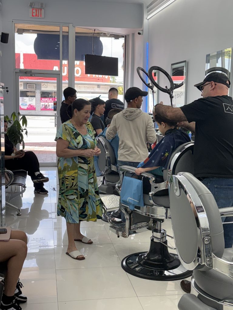 Barber shop in Miami, FL offering haircuts and grooming services